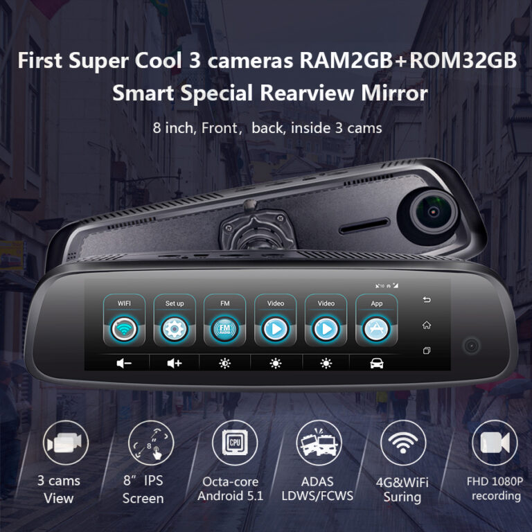 دوربین خودرو سیمکارتخور سه لنز مدل  Infinityمدل k3000