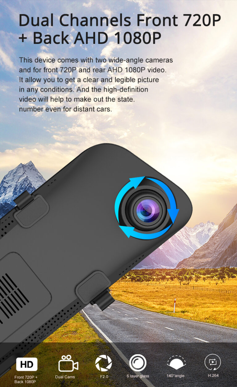 دوربین آینه ای 11اینچی سیمکارتخور, مدل Z68c